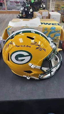 Signed Auto Inscribed Preston Zadarius Smith Packers Speed Full Size Helmet Coa • $219.99