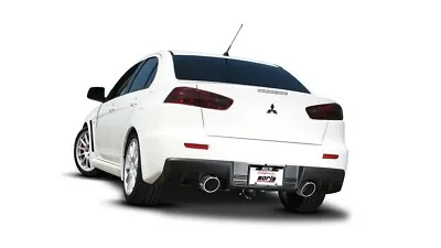 $987.99 • Buy Borla S-Type Catback Exhaust For 2008-2015 Mitsubishi Lancer Evolution X EVO