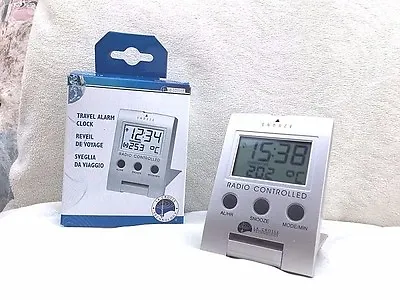 La Crosse Technology Radio Controlled Travel Alarm Clock  WT219 PM • £9.99
