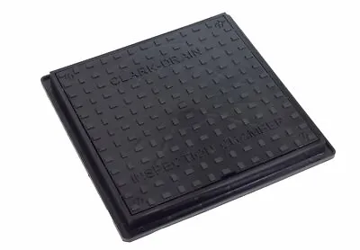 Clark Drain Square Chamber Cover For 320mm Chamber Base Or Risers CD 300 • £30.60