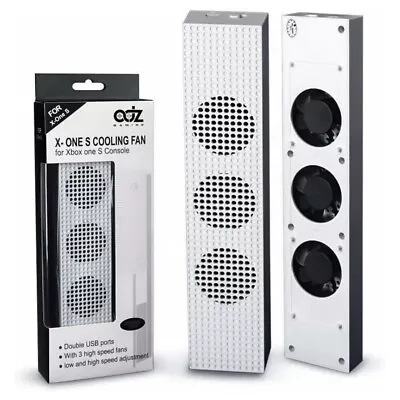 XBOX ONE S Slim High Speed Cooling Fan With 2 Port USB HUB • £12.49