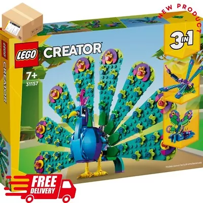 Brand New Lego 31157 Exotic Peacock Creator 3 In 1  - AU Seller & Free Shipping • $41