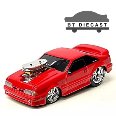 Maisto Muscle Machines 1993 Ford Mustang Svt Cobra 1/64 Diecast Red 15563 Rd • $6.90