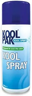 £6.51 • Buy KoolPak Instant Pain Relief Freeze Cold Ice Spray Aerosol Skin Refrigerant 400m