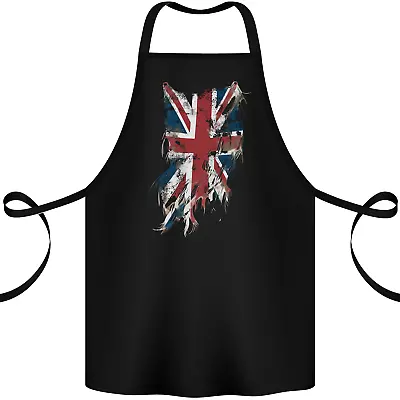 Distressed Union Jack Flag GB British UK Cotton Apron 100% Organic • £12.99