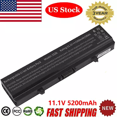 Battery For Dell Inspiron 1525 1526 1545 1546 GW240 RN873 X284G M911G HP297 US • $13.99