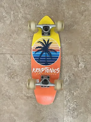 Kryptonics Mini Fat California Cruiser Skateboard 23  - Complete • $9.99