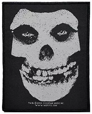 Misfits Fiend Skull - Woven Sew On Patch 4  X 5.25  • $8.99