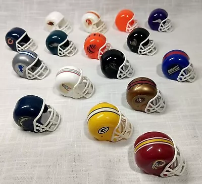 Vintage NFL Vending Machine Helmet Lot X15 Redskins Oilers Ravens Gumball Mini • $10