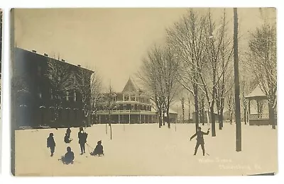 RPPC Winter Scene MILLERSBURG PA Dauphin County Pennsylvania Real Photo Postcard • $19.99