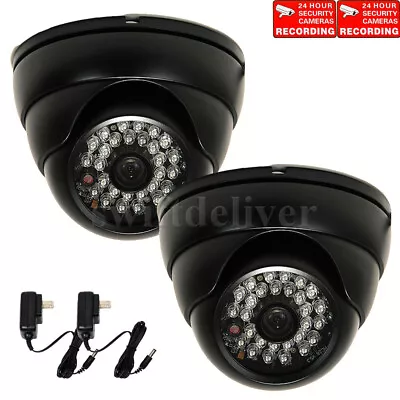 2x 700TVL High Resolution Security Camera W/ SONY Effio CCD Outdoor Infrared AK0 • $131.90