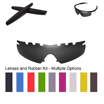 Walleva Lenses And Earsocks For Oakley M Frame Strike- Multiple Options • $24.99