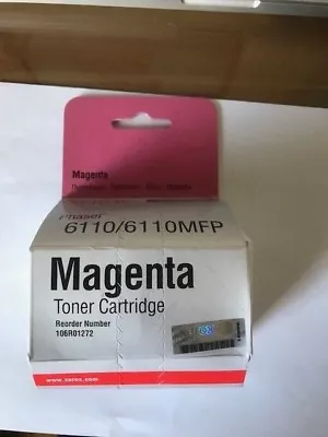 Genuine Xerox 106R01272 Phaser 6110 Magenta Toner Cartridge UNOPENED BARGAIN  • £14.95