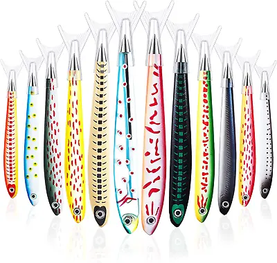 12 Pcs Fish Pen Ballpoint Pens Cute Fish Pen For Fish Pen Decoration Part...... • $22.09