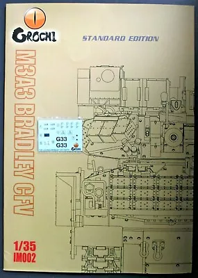 Orochi 1/35th Scale M3A3 Bradley CFV - Decals & Directions From Kit No. IM002 • $9.99