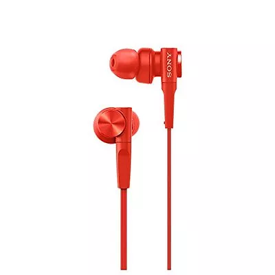 $82.06 • Buy SONY MDR-XB55 Bass Booster In-Ear Headphones Red NEW From Japan F/S