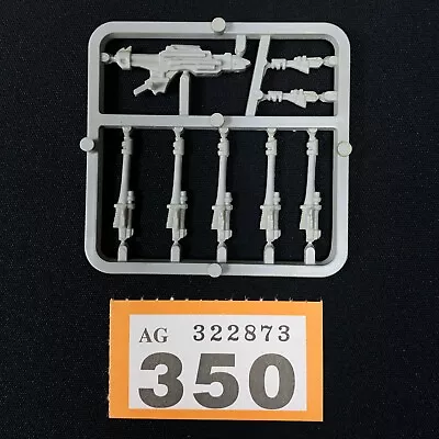 Rogue Trader Imperial Guard Weapons Sprue Squats 40k Lasgun Lascannon Laspistol • $31.57