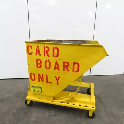 1/2 CU Yard Self Light Duty Dumping Trash Scrap Recycling Hopper • $699.99