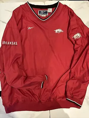 Reebok Vintage Arkansas Razorbacks Pullover Size 3XL • $60