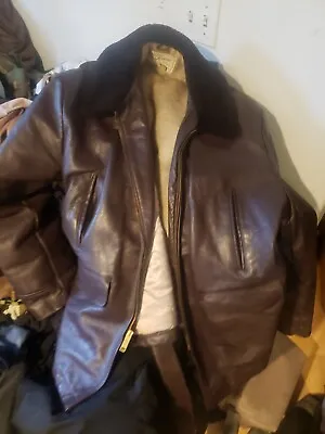 Aviator/Bomber Jacket In Near Mint Condition Genuine Vintage Unique Style  • $315.77