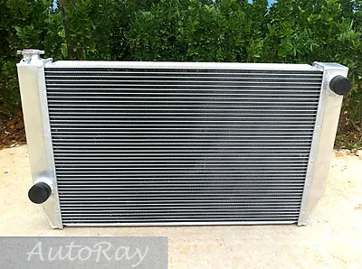 Custom Aluminum Race Radiator For Ford Falcon V8 6cyl XC XD XE XF 52mm 2Row MT • $205