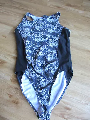 Mamas & Papas Maternity Grey Print Swimming Costume Size 8 New • £5.99