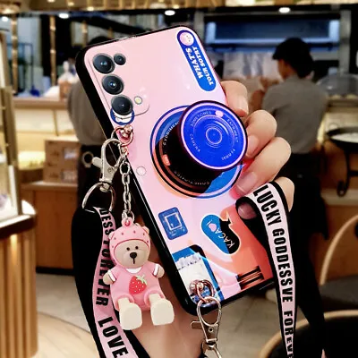 For IPhone 15 14 Pro Max 13 12 11 XS XR 87 Cute Shockproof Crossbody Camera Case • $15.99