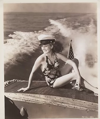 Jean Parker (1930s) ❤ Original Vintage - Leggy Cheesecake Swimsuit Photo K 346 • $49.99