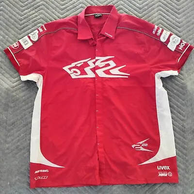 Holden Racing Team Shirt Adult 3XL Red Button Casual Men's Sports Supporter Race • $29.98