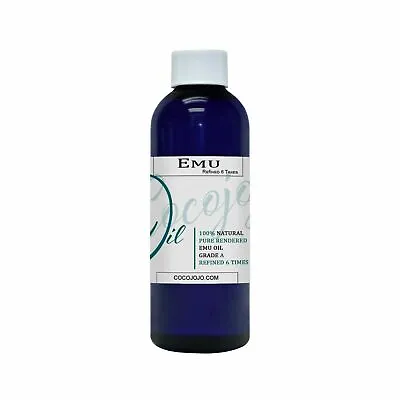 $15.88 • Buy Emu Oil 4 Oz 100% Australian Natural 6x Fully Refined High Quality Hair Skin Bod