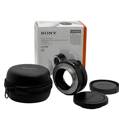 SONY LA-EA5 A-Mount To E-Mount Lens Adapters 35mm Full-size Sensor  • $149