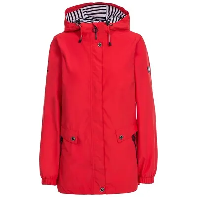 Trespass Womens Waterproof Jacket Ladies Raincoat With 4 Pockets Flourish • £54.99