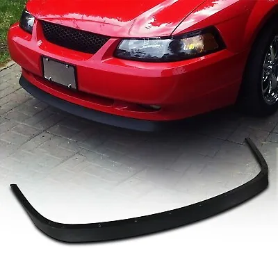 Fit 99-04 Mustang GT SVT Mach 1 CBR Style Front Bumper Lip Spoiler Splitter • $59.78