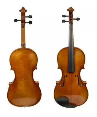 SurpassMusica 4/4 Stradivarius Copy Violin Spruce Maple Wood Natural Color • $230