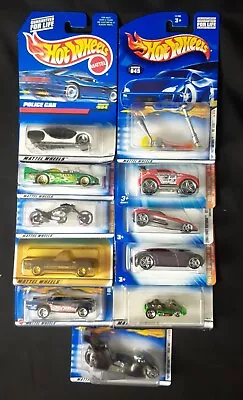 Lot Of 11 1997-2004 HOT WHEELS  WITH 6 First Editions.Sealed .@124 • $16.50