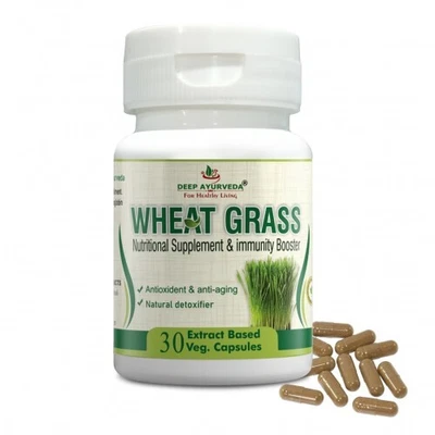 $16 • Buy Wheat Grass Capsule | Immunity Booster | 30 Extract Based Veg  Capsule