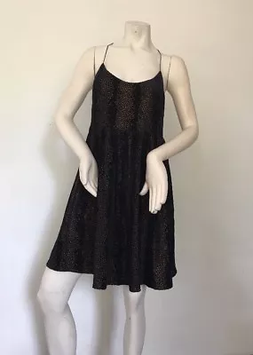 $19.95 • Buy Asos Velvet Dress Size 12, Blue/ Gold. New With Tag