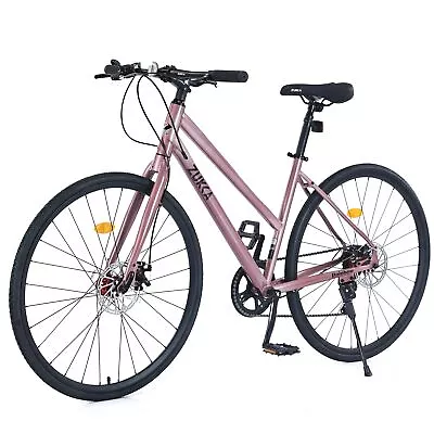 7 Speed Hybrid Bike Disc Brake 700C Road Bike For Men Women's City Bicycle • $227.41