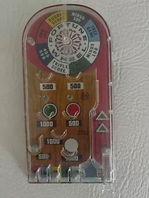 Vintage Marx Toys Wheel Of Fortune  Handheld Pinball Game From The '60s • $19.97