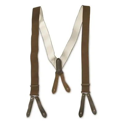 German Military Armed Forces Trouser Pant Suspenders Army Officer East West • $14.99