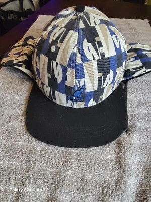 $35 • Buy Kangol Baseball Style Hat With Furry Ear Flaps Sample Snapback Allover Print