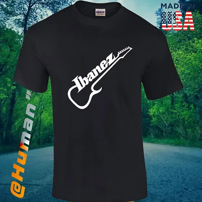 New Shirt Ibanez Guitars Logo Cotton Men's T-Shirt Size S-5XL Tee • $21.99