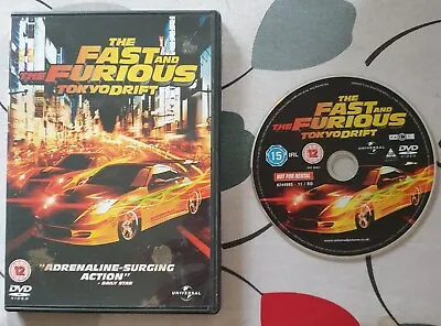 The Fast And The Furious Tokyo Drift DVD (Vin Diesel - Paul Walker) • £3.99