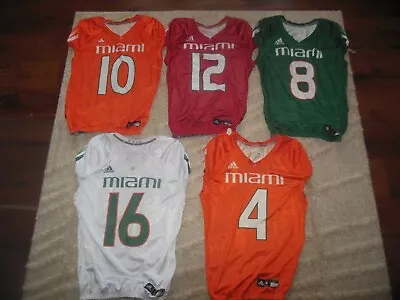 Miami Hurricanes Practice Football Jersey • $79