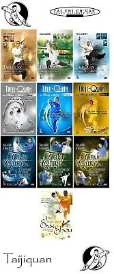 Tai Chi Chuan Taiji Quan Fighting Tai Chi & Push Hands 10 Dvd Set • £124