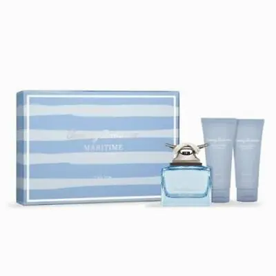 TOMMY BAHAMA Men  Maritime Journey 3-PC Gift Set 4.2oz EDC 3.4oz Balm Wash • $31.99