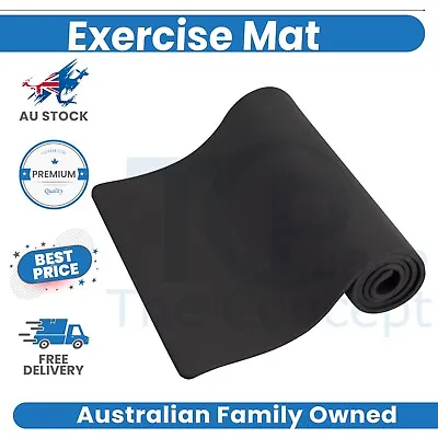$12.50 • Buy Self Guided Exercise Mat Gym Fitness Pilates Yoga Mat Pad Non-slip Floor