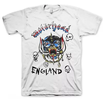 New Motorhead England WarPig Doodle Logo Heavy Metal Band T-Shirt Badhabitmerch • $26.89