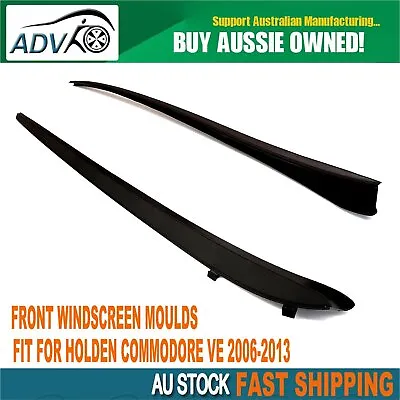 $87.43 • Buy New For Holden Commodore Ve 2006-2013 Front Wind Screen Moulds Window Seals Pair