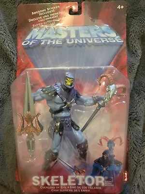 MOTU 200X SKELETOR Masters Of The Universe MOC Carded Sealed He-Man  • $45